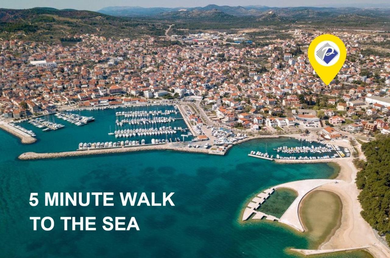 Panorama Apartments Vodice Bagian luar foto